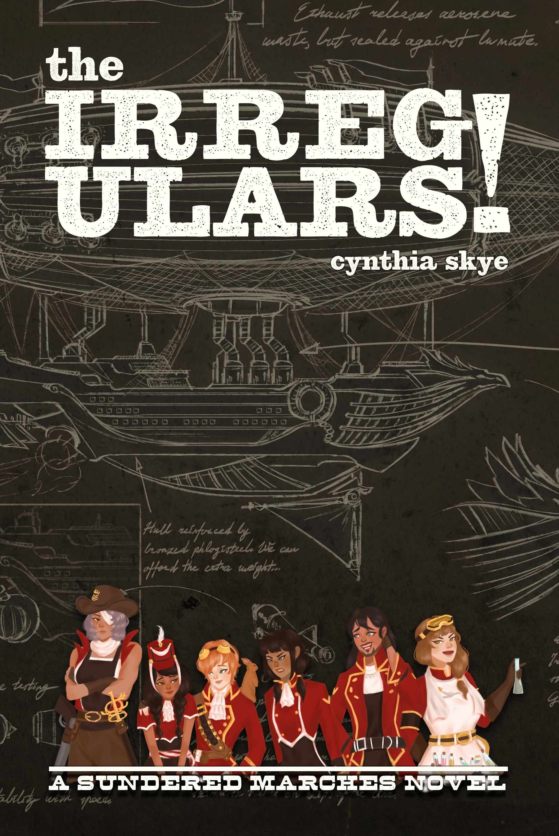 Front cover of The Irregulars! by Cynthia Skye